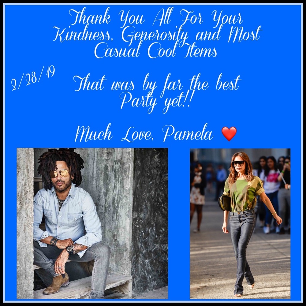 THANK YOU FOR ALL THE LOVE AND BEAUTIFUL ITEMS😘❤️